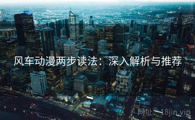 风车动漫两步读法:深入解析与推荐 风车动漫两步读法:深入解析与推荐